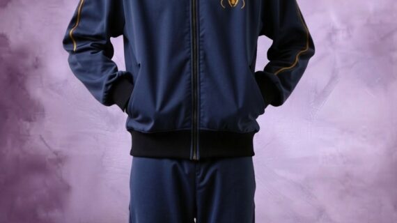 Conjunto deportivo azul puma
