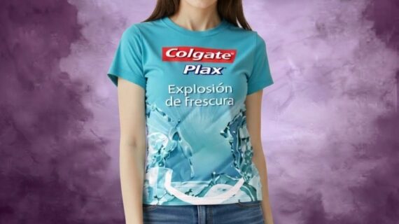 Playera colgate plax